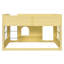 Lit mezzanine avec cadre en bois Lumette-129872186-129872187