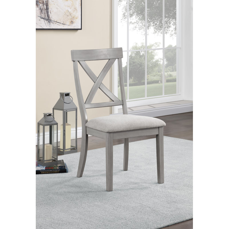 Chaise de salle à manger en tissu Marcedes