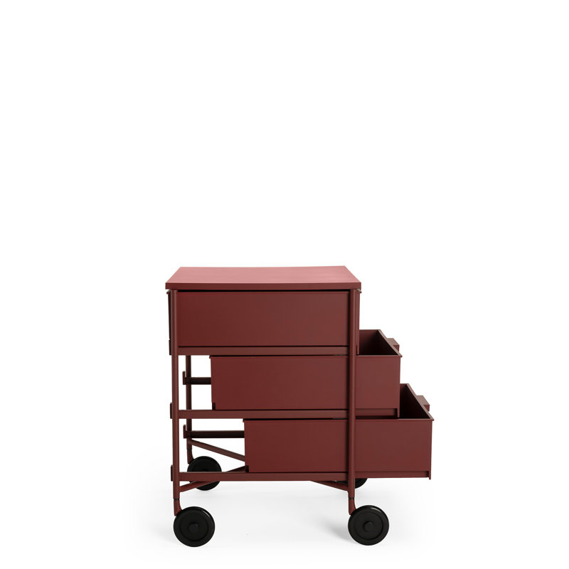 Armoire mobile recyclée, Prune