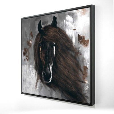 " Dark Brown Horse "