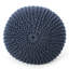 Pouf rond en coton Bordeaux