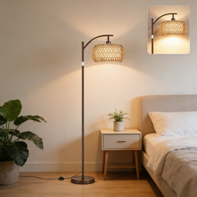 Lampe sur pied Boho