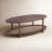 Avalon Walnut And Cane Coffee Table