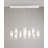 10 - Light White LED Cluster Pendant-66455185-66455186