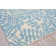 The Met X Exquisite Rugs Botanica Light Blue/Ivory Area Rug
