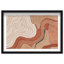 Oliver Gal Garnet Earth Abstract - Luxury Shadowbox Framed Wall Art