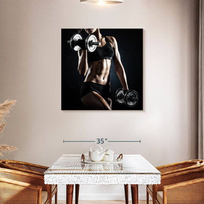 Weightlifting Female Athlete