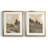 Hillside Walking Path I Hillside Walking Path I - Matted and Framed Under Acrylic Glass, Set of 2, Large Living Room Wall Art