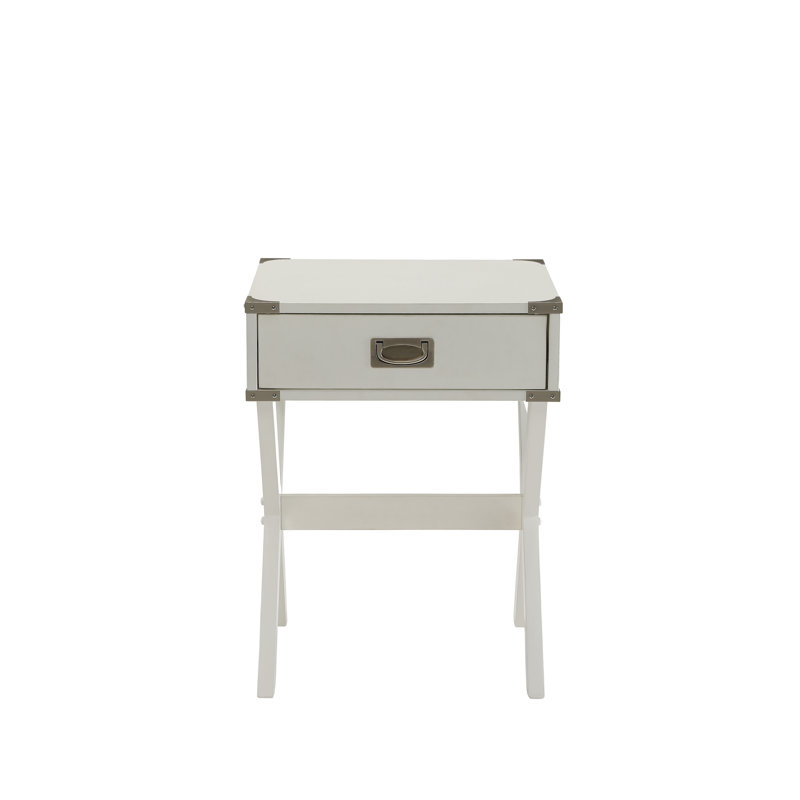 Table d'appoint Babs, Blanc