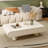 Cream style simple creative coffee table