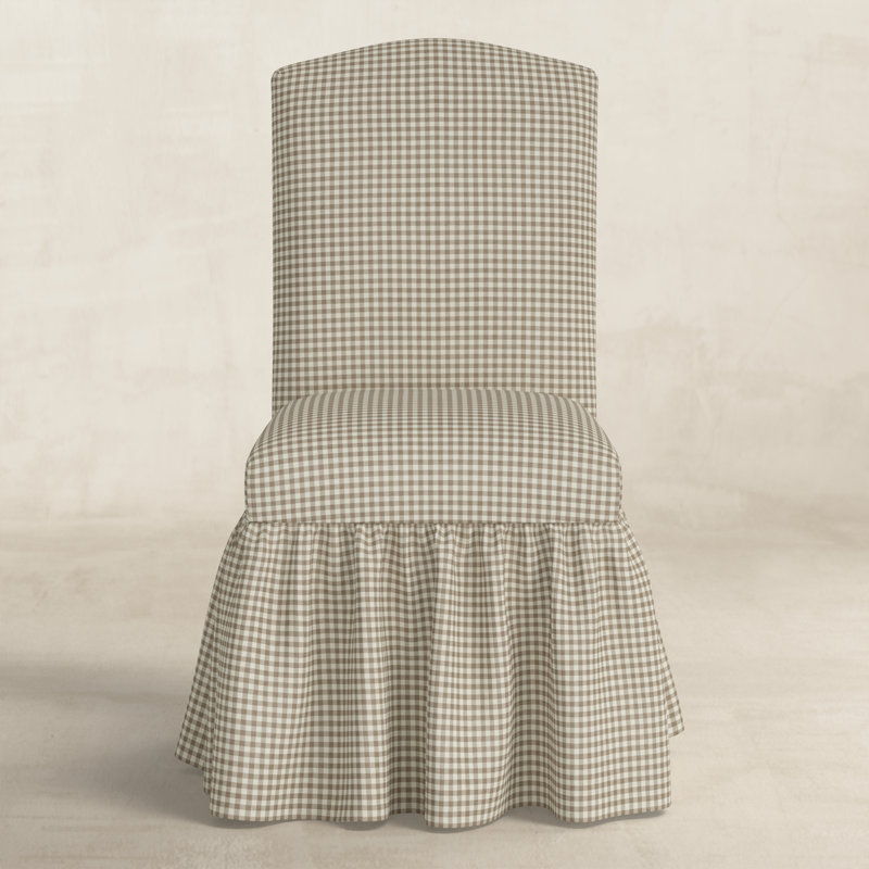 Upholstered Dining Chair, Burlap
