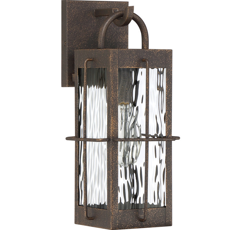 Lanterne murale d'extérieur Lasky, H 14,25 po x l 6,25 po x P 7 po