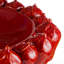 Handmade Strawberry Ceramic Round Decoration Dish, Red Serving Bowl Home Decor Accent Piece
