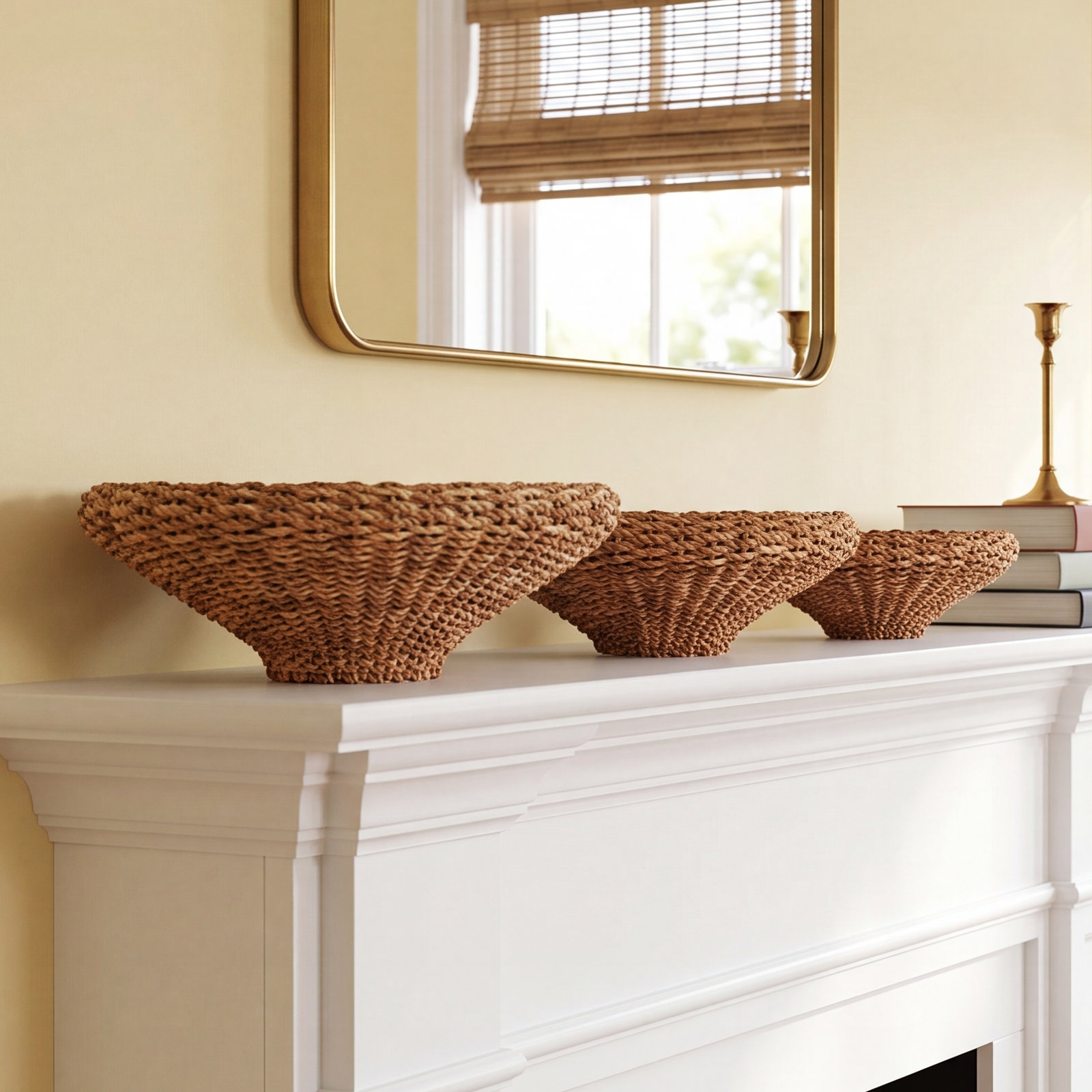 Charton Handmade Seagrass Storage Bin Set