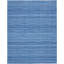 Tapis bleu denim en laine et coton tissé à la main Anerinda-1783242460