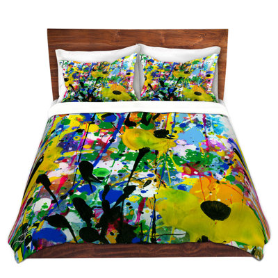 Ensembles de housse de couette pour grand lit DiaNoche par Kathy Stanion - Deep in the Meadow 13