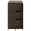 Gardette Rectangular Wicker Outdoor Bar Table , 120cm cm W 60cm cm D-1944017348