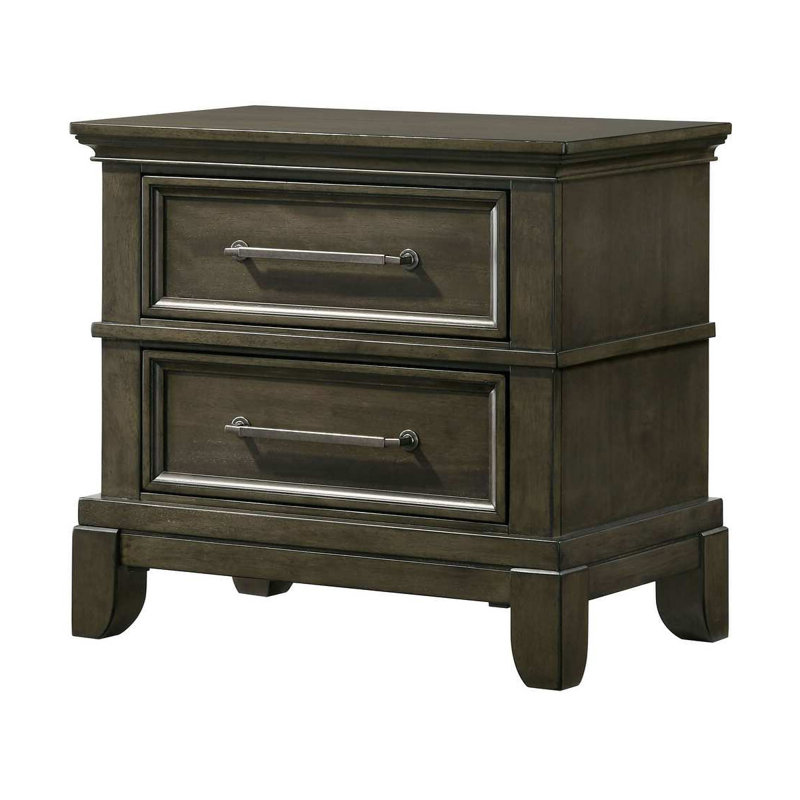 Table de chevet, gris
