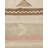 One-of-a-Kind Runner 5'5" X 9'4" 1940s Hemp Area Rug in Camel/Ivory/Terracotta