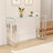Naym 47.2'' Glass Top Console Table-2047083900