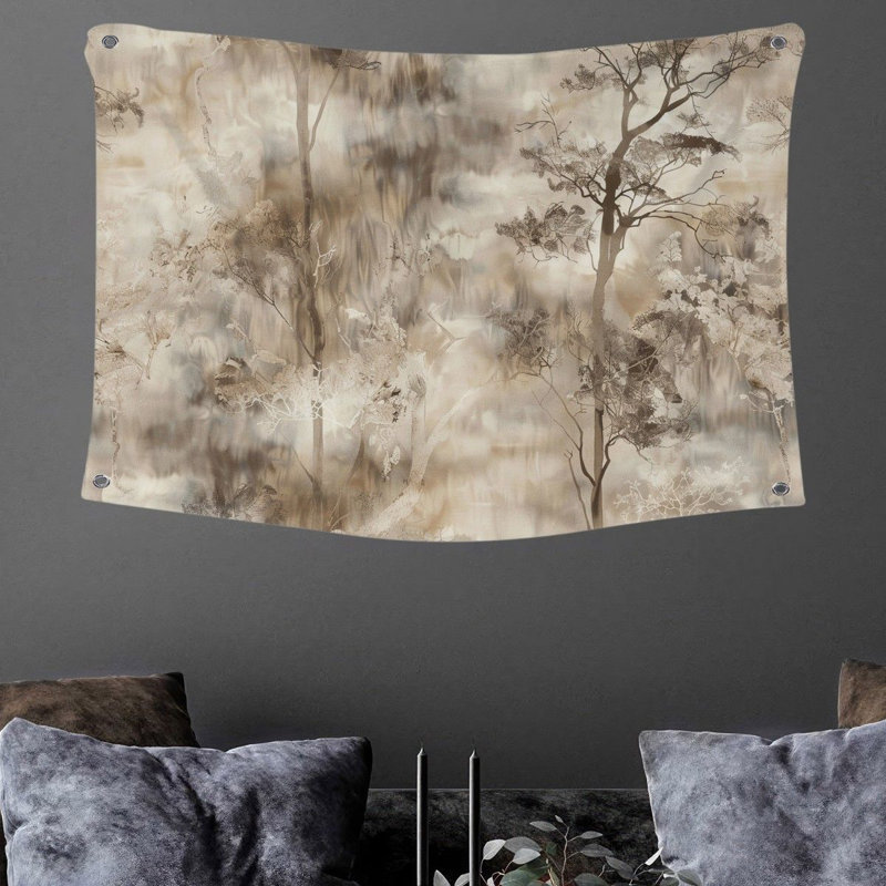 Tapisserie en microfibre, H 50 po x l 60 po