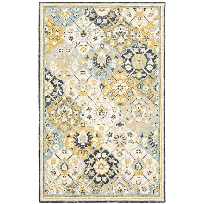 Schuck Performance Wool Oriental Indoor Rug, Rectangle 3'6" x 5'6"