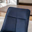 Chaises de salle à manger rembourrées modernes en chenille avec structure en métal pour salle à manger de cuisine-32515467-32515465