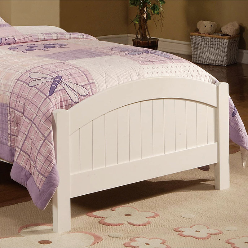 Lit simple pour lit d'enfant - Contreplaqué avec lignes verticales classiques