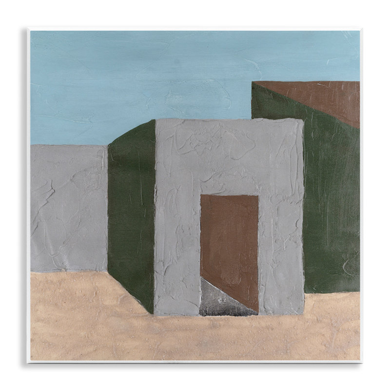«Geometric Desert House» par Michael Willett
