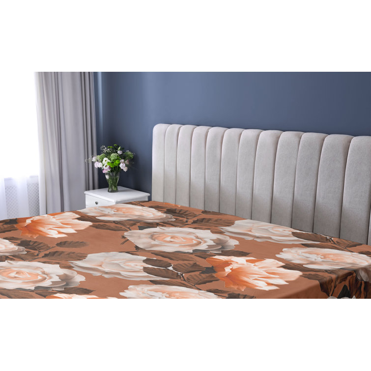 Drap-housse floral Ambesonne