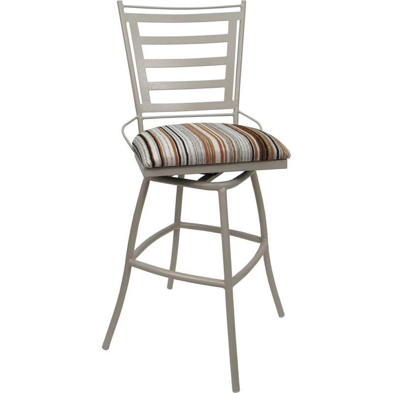 Driftwood Blues sur fond gris, Beige, Orange