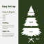 6.5Ft Pre-Lit Pink Full Artificial Christmas Tree