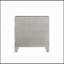 Table de chevet 1pc avec 2 tiroirs Glam Style