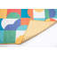 Serviette de plage réversible en microfibre, serviette de piscine 32 x 62 pouces à séchage rapide et sans sable, grande serviette de voyage légère et absorbante avec motif géométrique et à chevrons