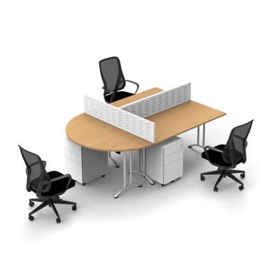 Half-Round Meeting Table