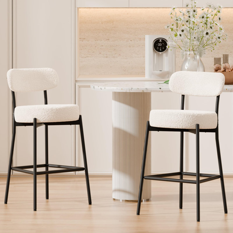 Arro Modern Bar Stools , White