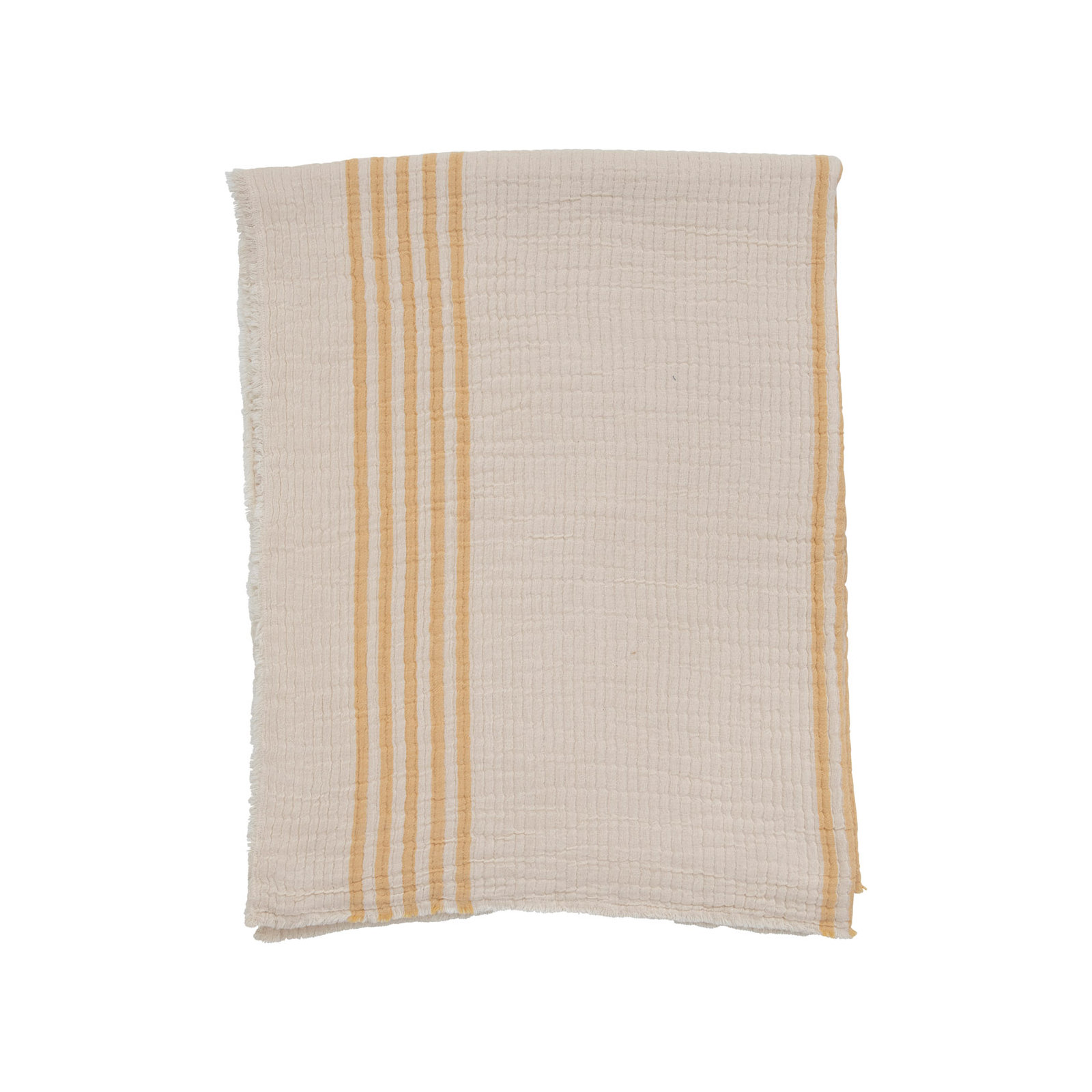 Cotton Hand Woven Throw Blanket