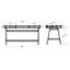 Nikki Solid Wood Solid Wood Writing Desk-20661280