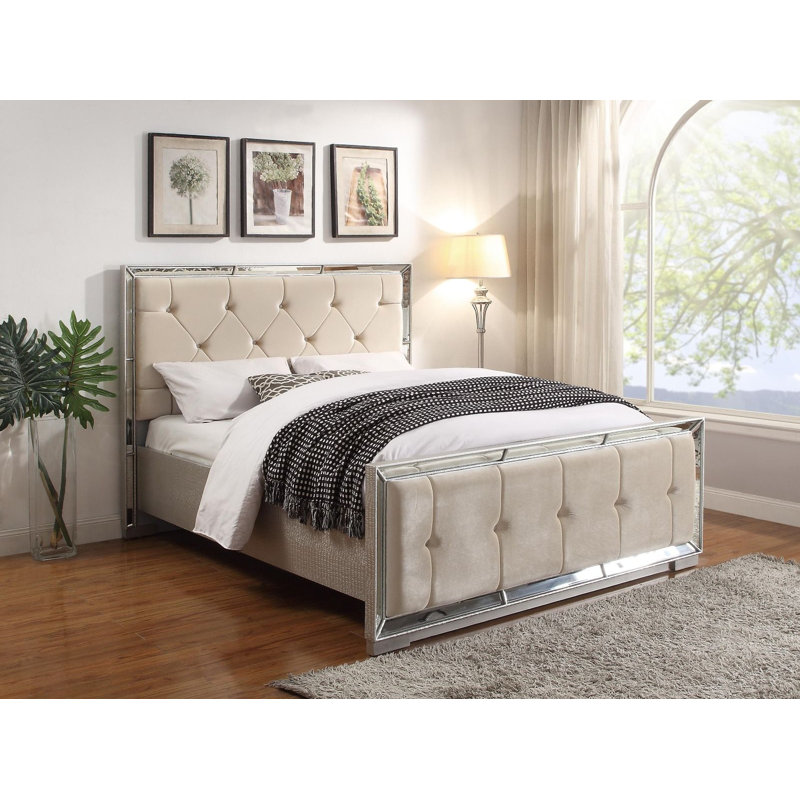 Adriana Upholstered Bed, Kingsize (5')