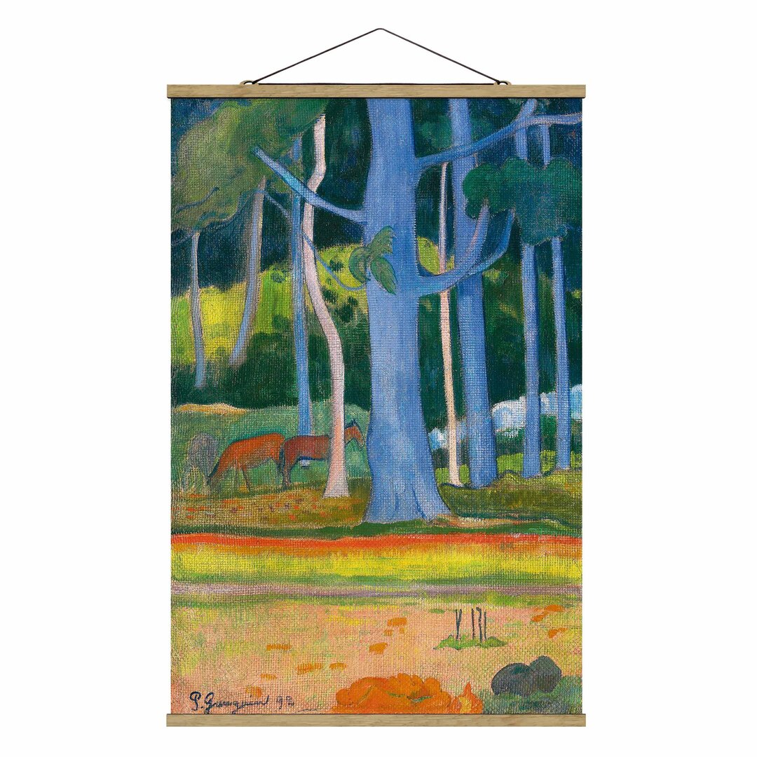 Stoffbild Forest Landscape von Paul Gauguin