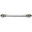 Cache multi-crystals large ends; 15 inch center to center appliance/long pull; 3/4 smooth bar; decorated with swarovski crystals in finish Chalice-403269852