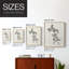 Impression florale vintage encadrée CLXIV - bois massif-1239207848-1239207844