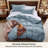 Bedsure Microfiber Duvet Cover Full Size - Prewashed Cotton-Like Extra Soft Bedding Set (Set of 3)-920338777-920338761
