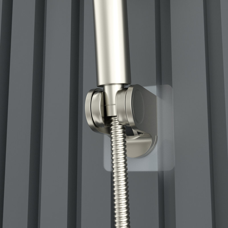 Système de douche complet multifonction, Nickel brossé