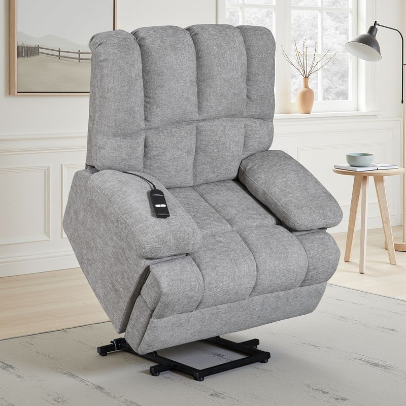 Electric Riser Recliner Tavaros, Gray 
