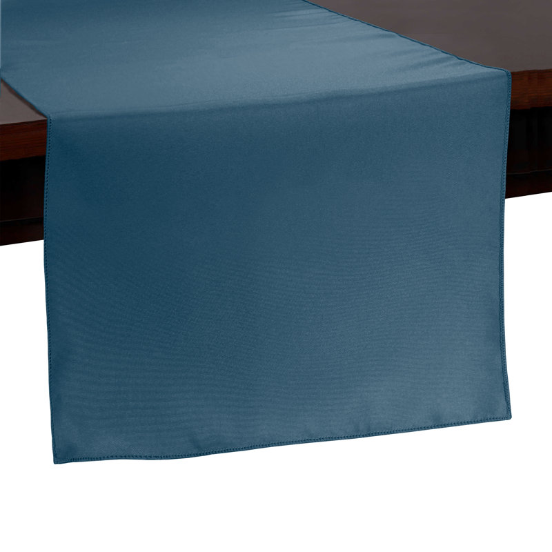 Eider & Ivory™ - Basic Polyester1, 1, Wedgewood Blue, 90" x 14"