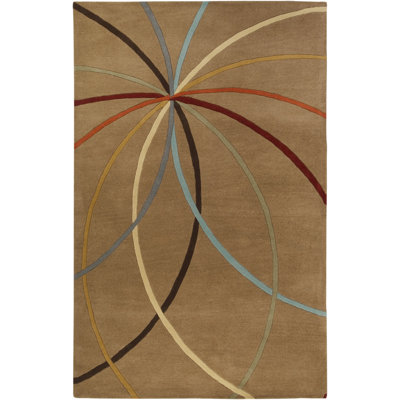 Hand Tufted Wool Abstract Indoor Rug