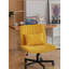 Chaise de bureau moderne, chaise de bureau d'ordinateur avec tissu en lin-127301149