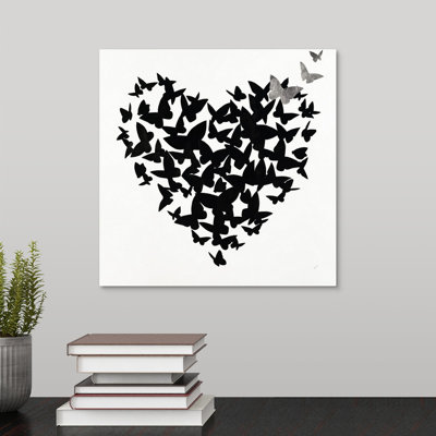«Hearts in Flight III», impression sur toile