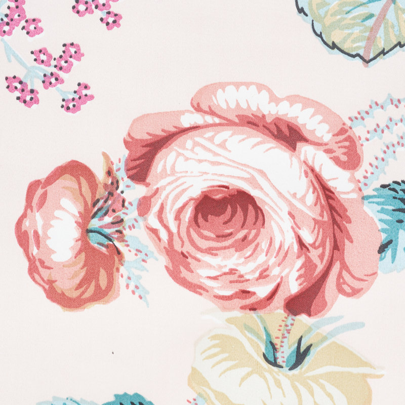 Tissu Salisbury Chintz, Rose